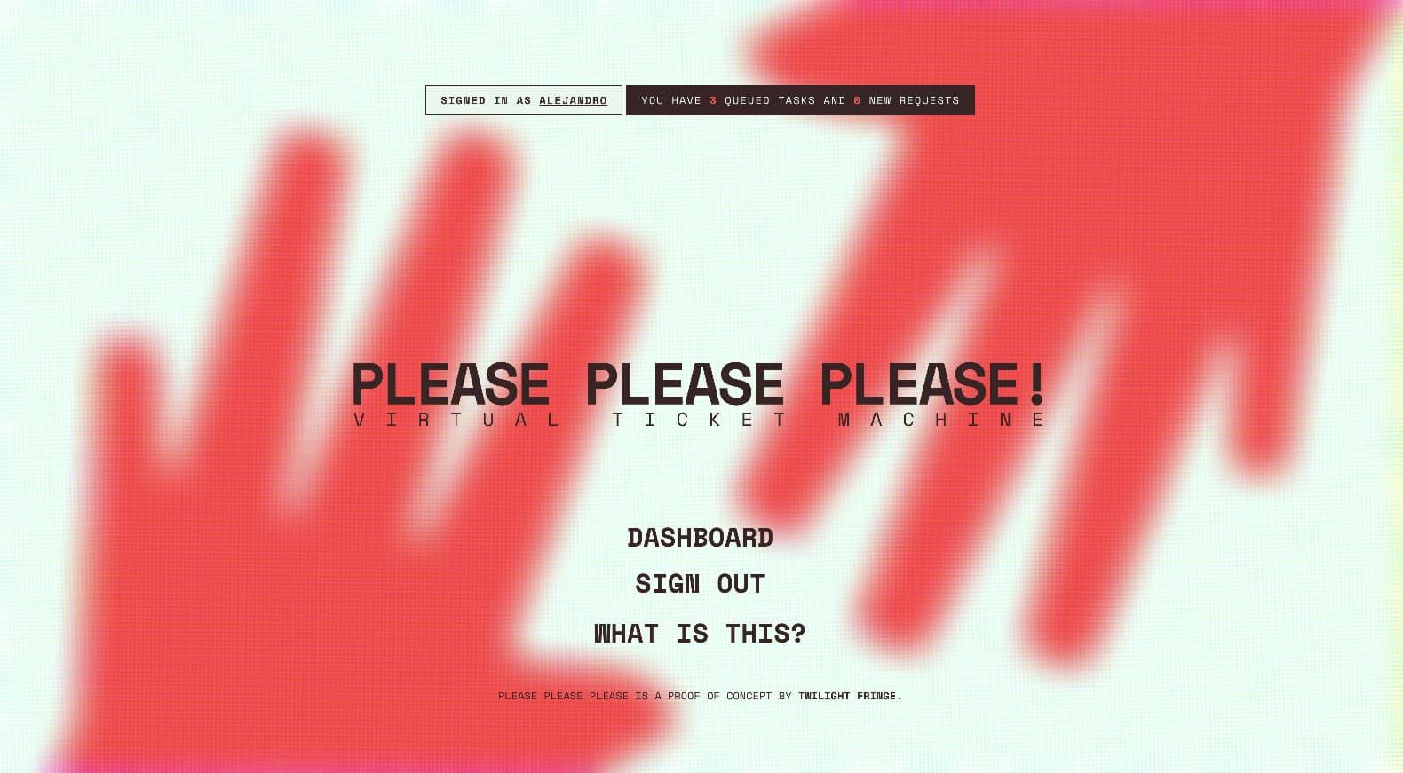 Please Please Please!